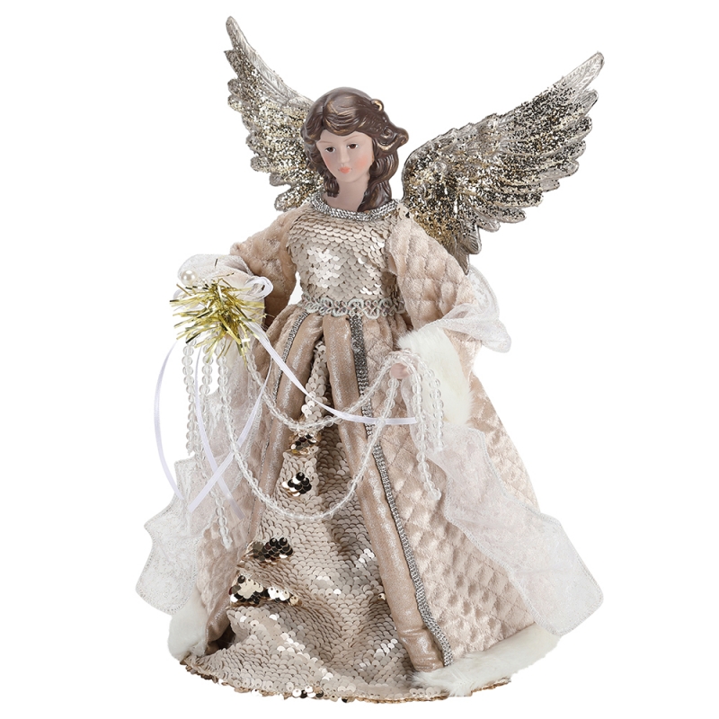 33cm giáng sinh thiên thần trang trí hạt trang trí trang trí trongnhà sản phẩm mới xmas hình kỳnghỉ hiển thịnhà sang trọng vui vẻ