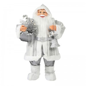 30 ~ 110cm Giáng sinh đứng Santa Claus Trang trí Deluxe Trang trí lễ hội Holiday Bức tượng Bộ sưu tập Xmas truyền thống