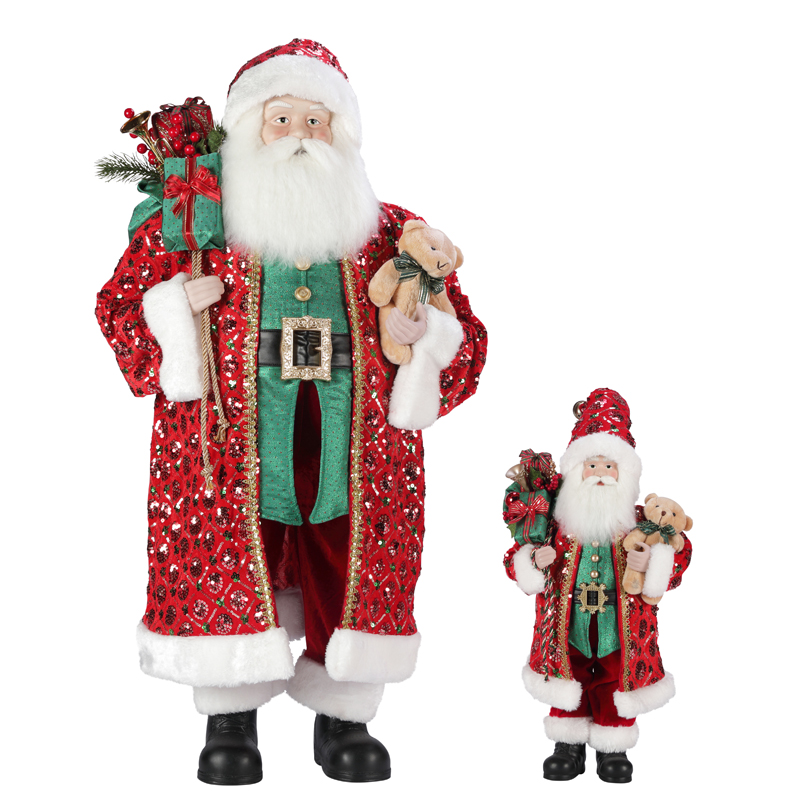 T24-S114 30 ~ 110cm Trang trí Santa Claus Giáng sinh