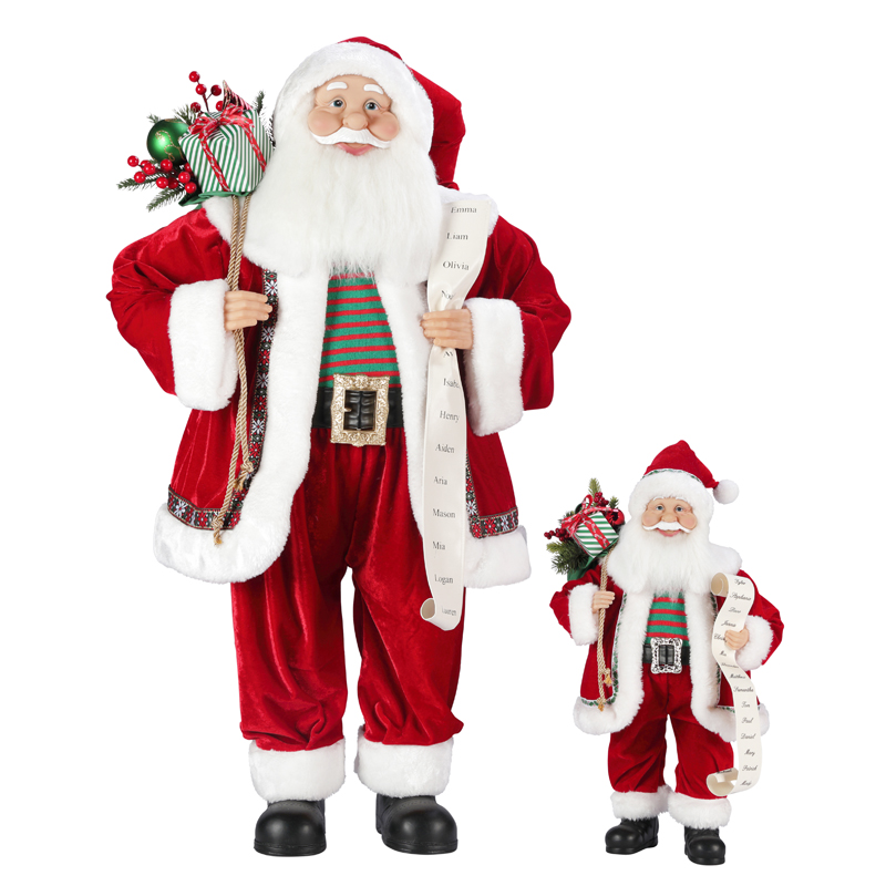 T24-S109 30 ~ 110cm Trang trí Santa Claus Giáng sinh